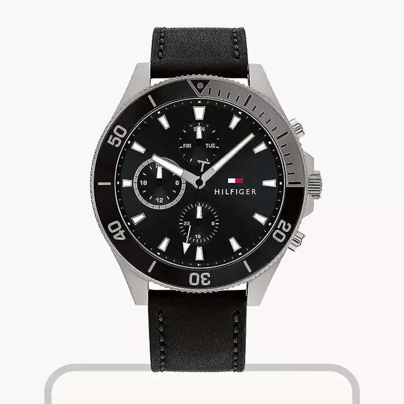 Tommy Hilfiger Larson Chronograph Black Dial Men’s Watch- 1791984